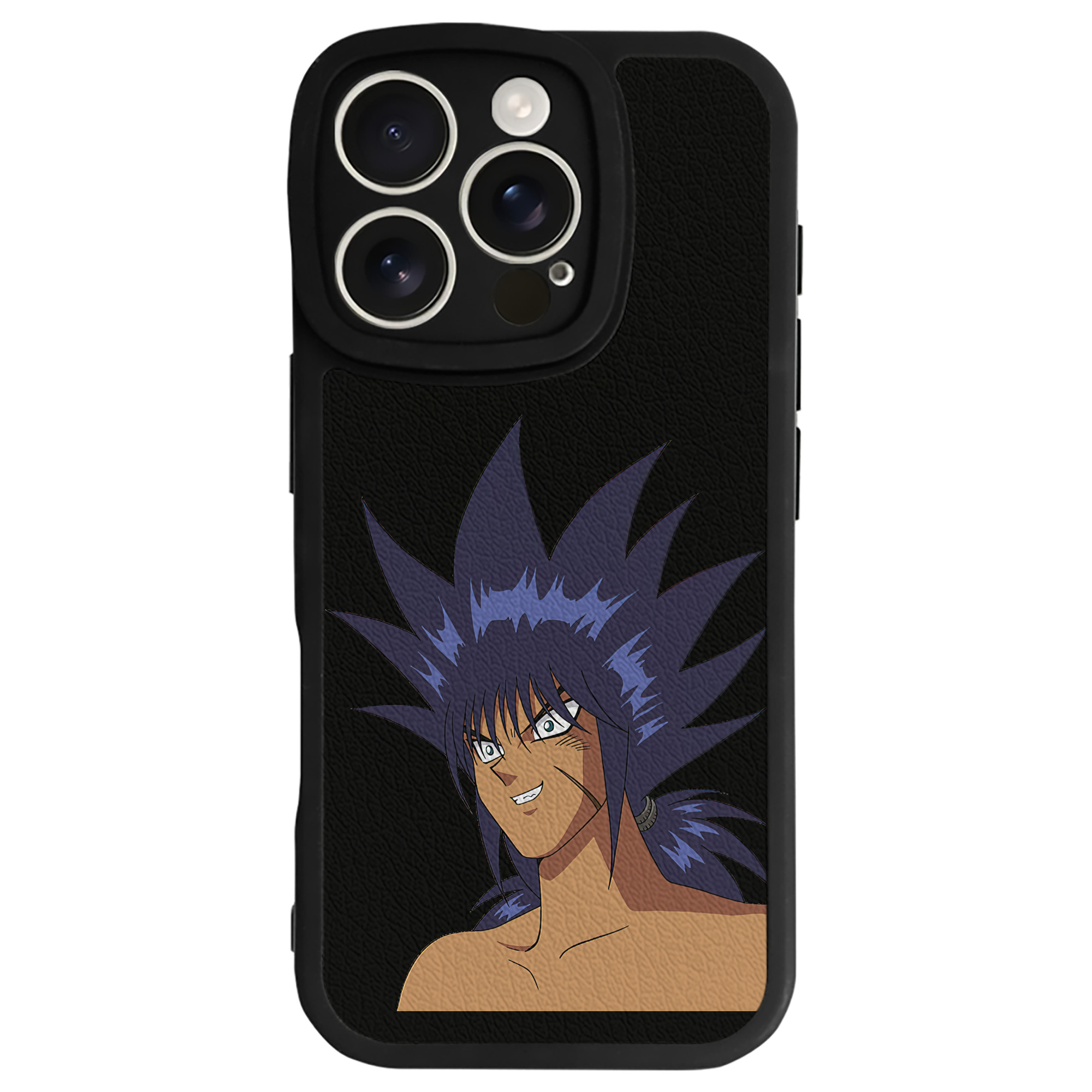遊☆戯☆王 Yu-Gi-Oh! 【iPhone 16シリーズ対応】シリコンスマホケース（レザー調） 材質：シリコン